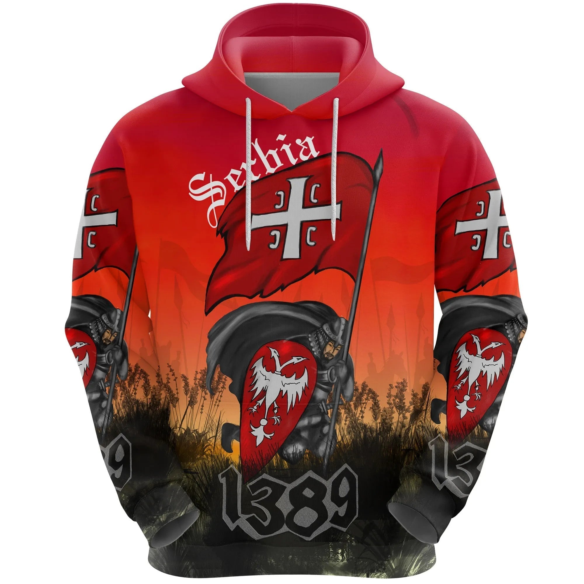 Serbia Hoodie 1389 RLT7