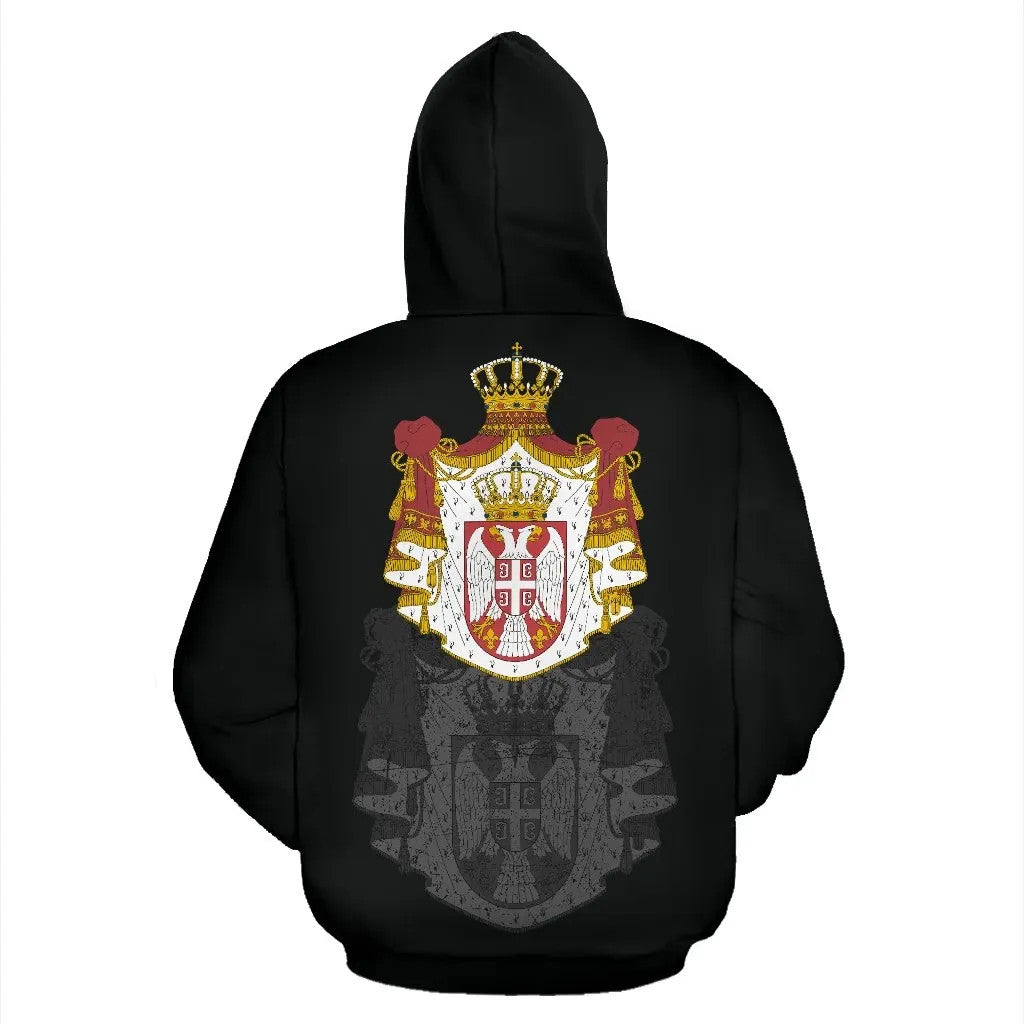 Serbia Pullover Hoodie RLT7