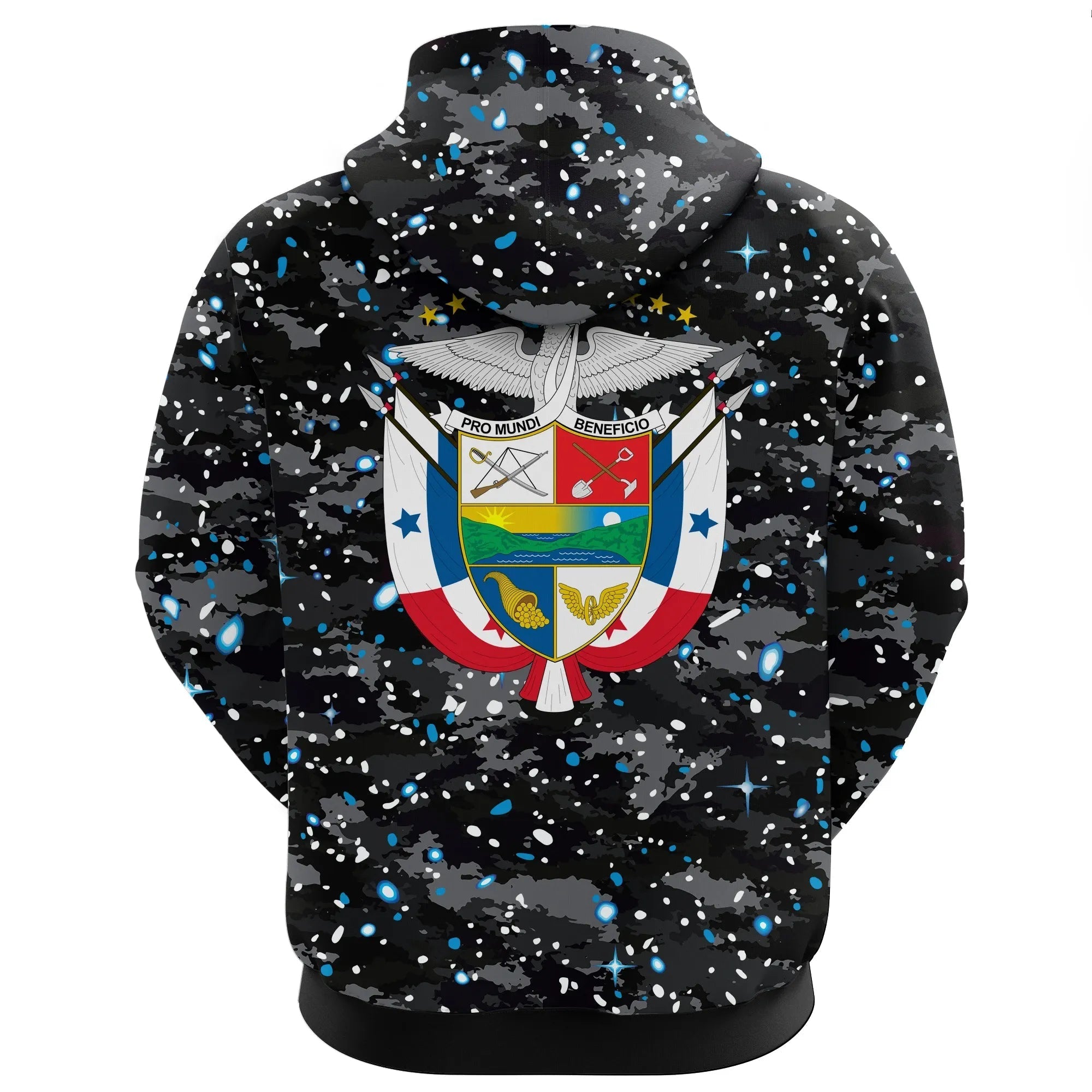 Panama Hoodie Space Camo Zip RLT13