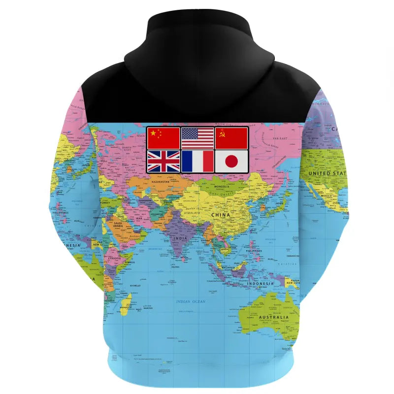 Rwanda Zip Hoodie RLT12