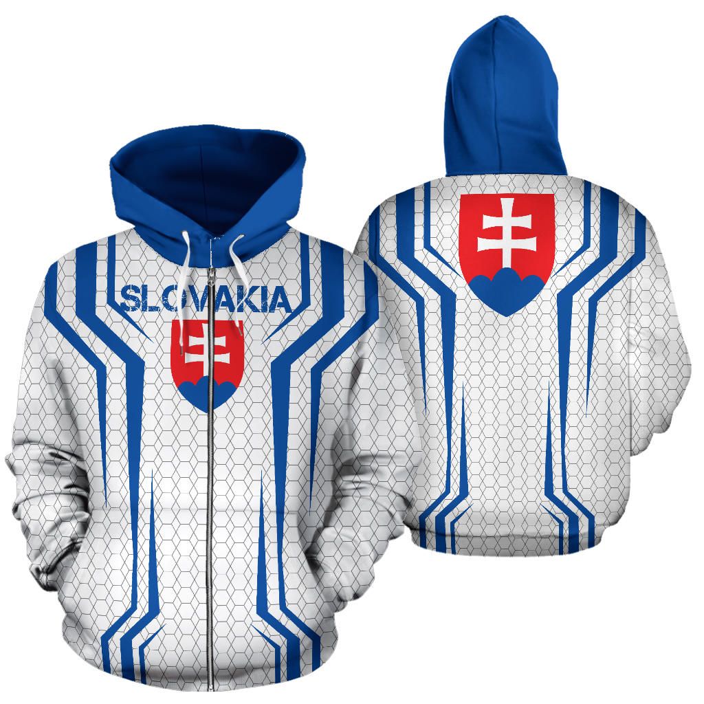 Slovakia Sport Edition Zipper Hoodie RLT13