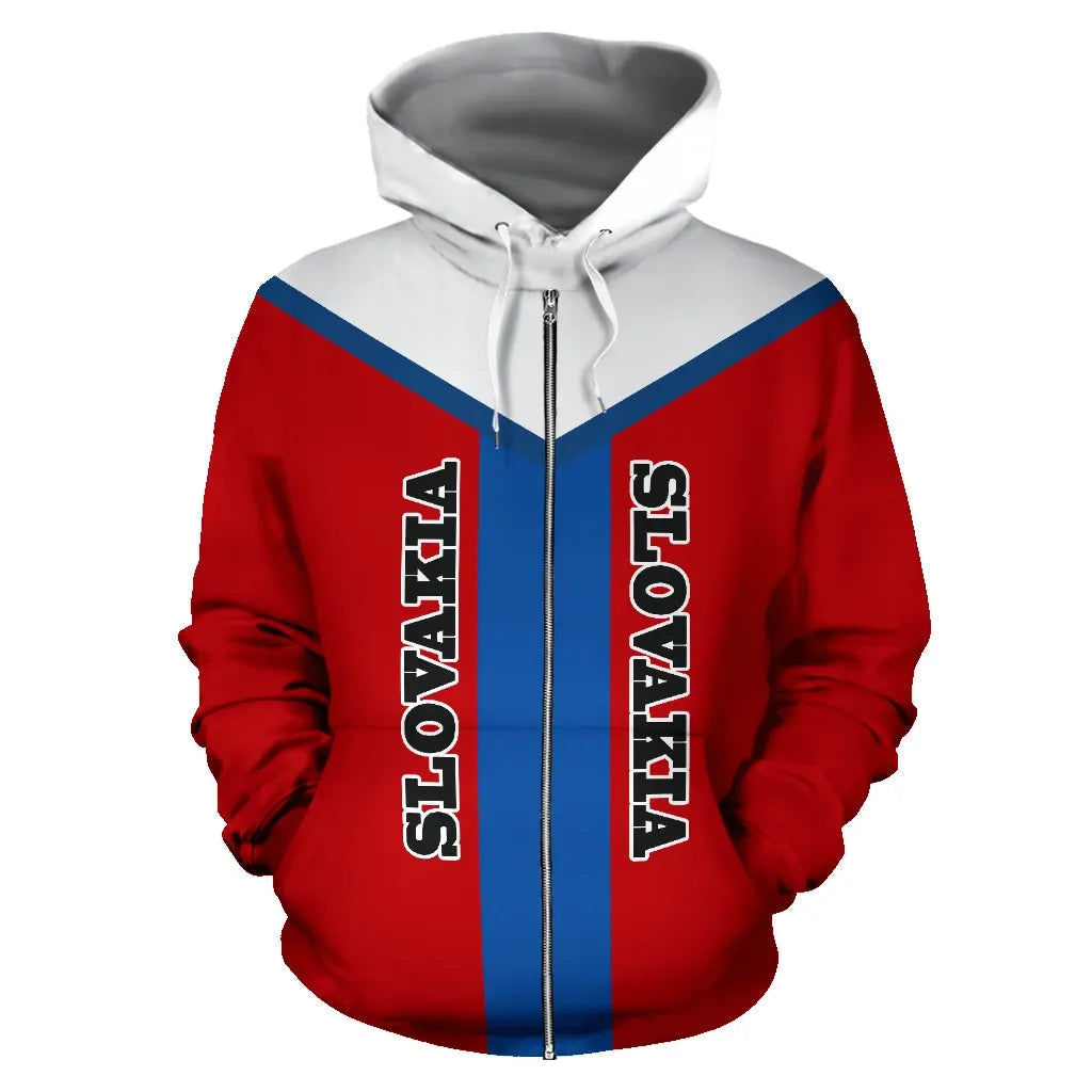 Slovakia Is My Homeland Zipper Hoodie RLT13