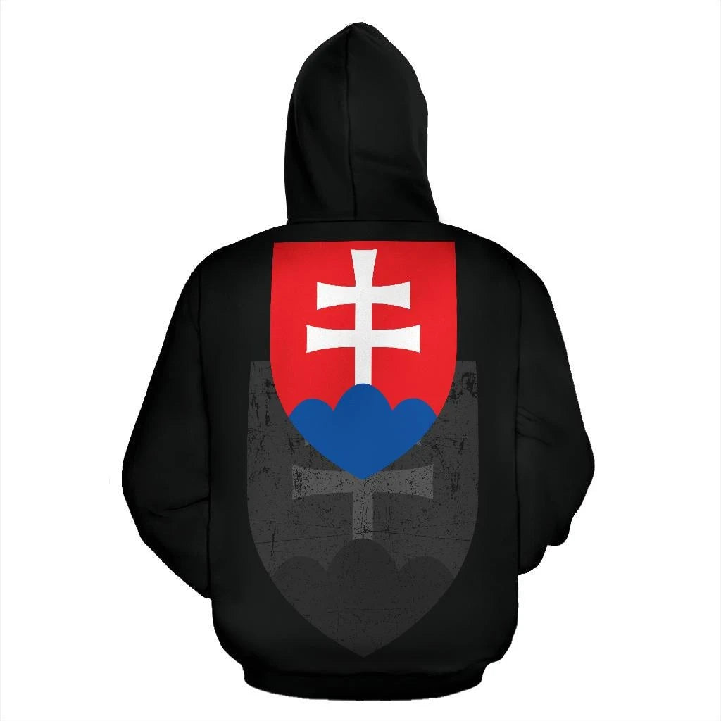 Slovakia Zipper Hoodie RLT13