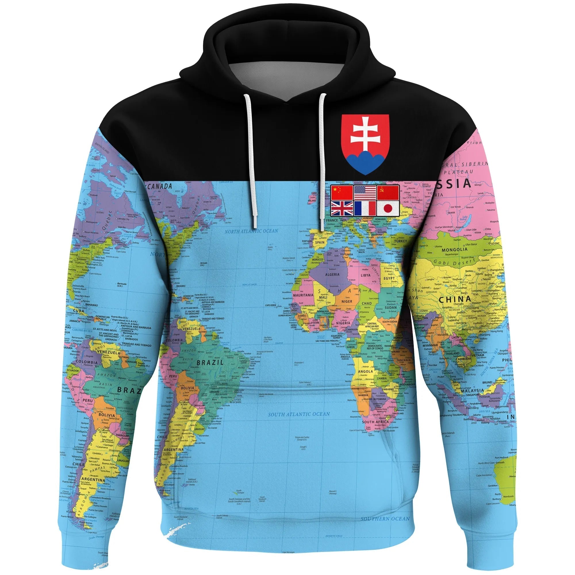 Slovakia Hoodie RLT13