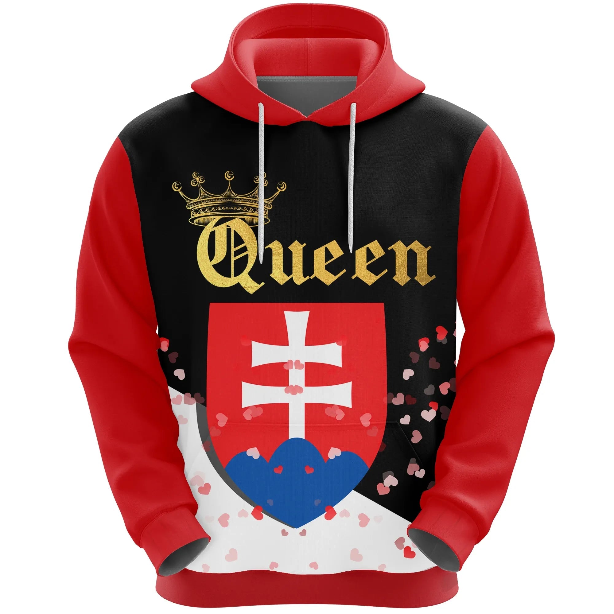 Slovakia Queen Valentine Hoodie RLT13