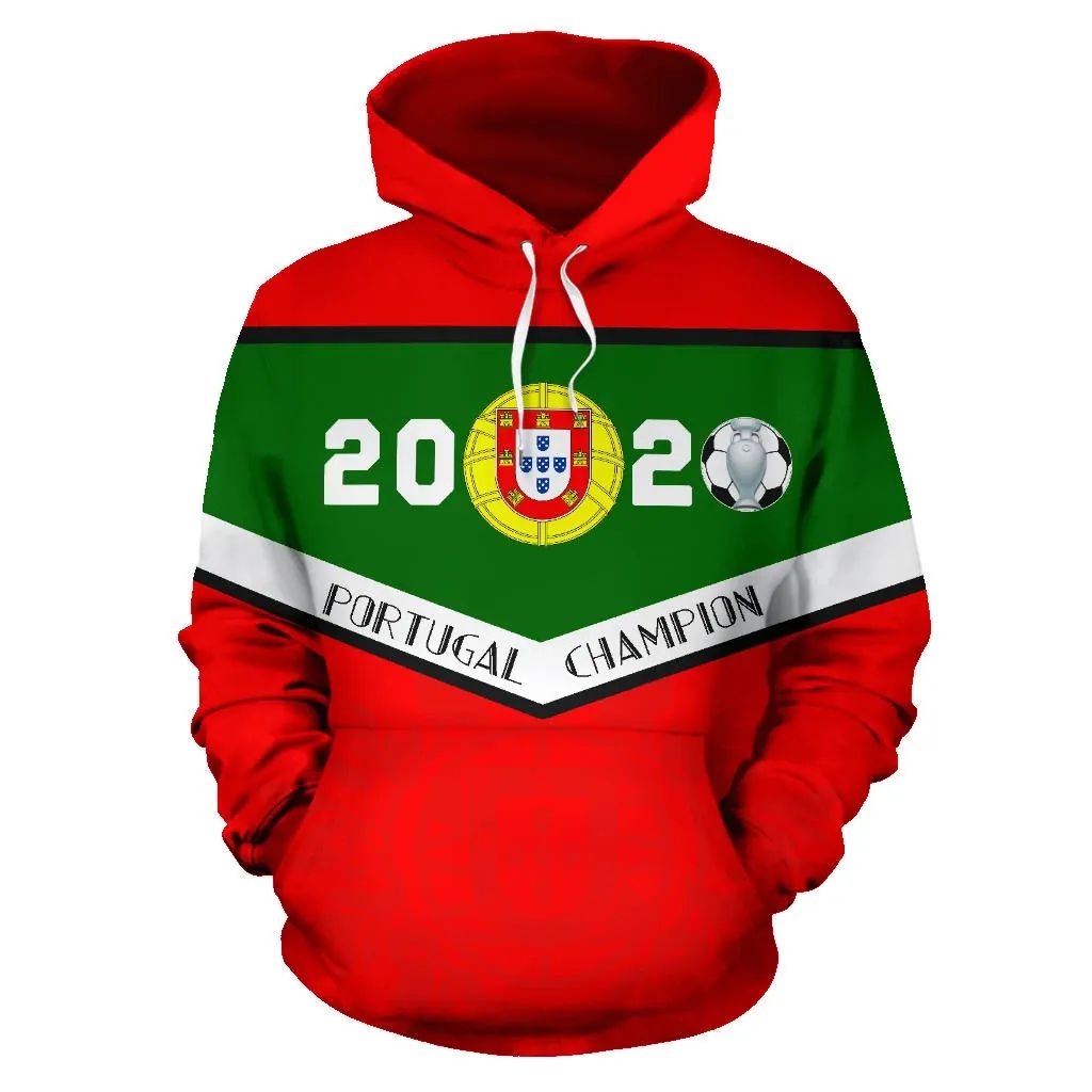 Portugal Champion Euro 2020 Hoodie RLT7
