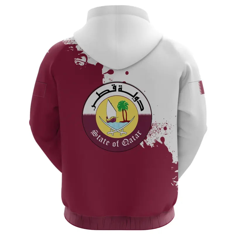 Qatar Hoodie Smudge Version RLT12