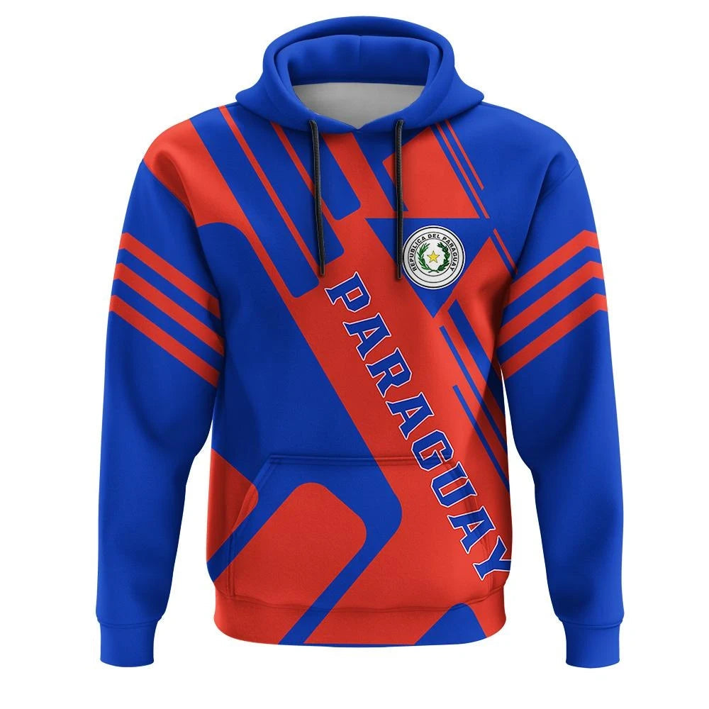 Paraguay Hoodie Coat Of Arms Rockie RLT7