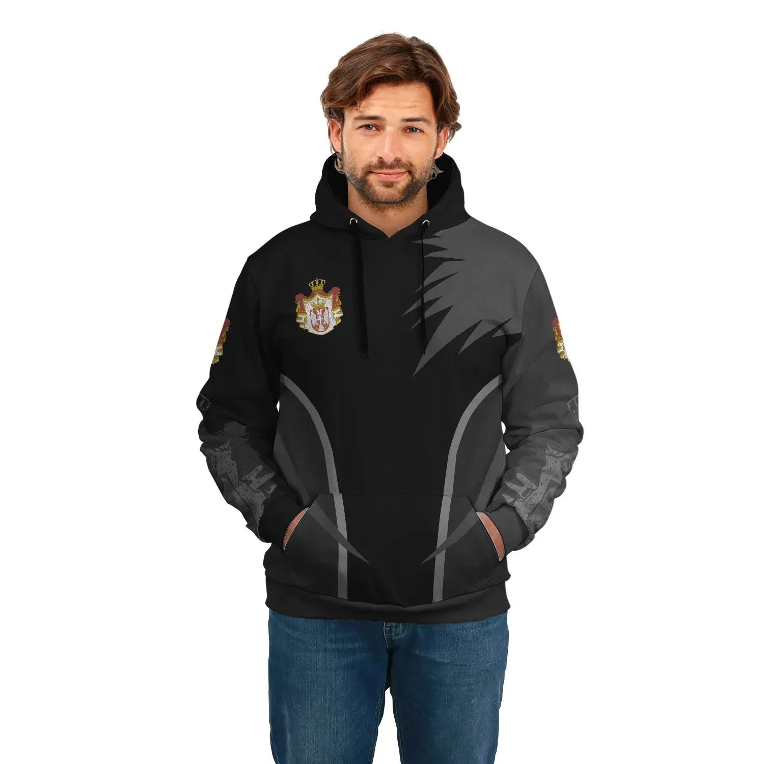 Serbia Hoodie Womens/Mens RLT7