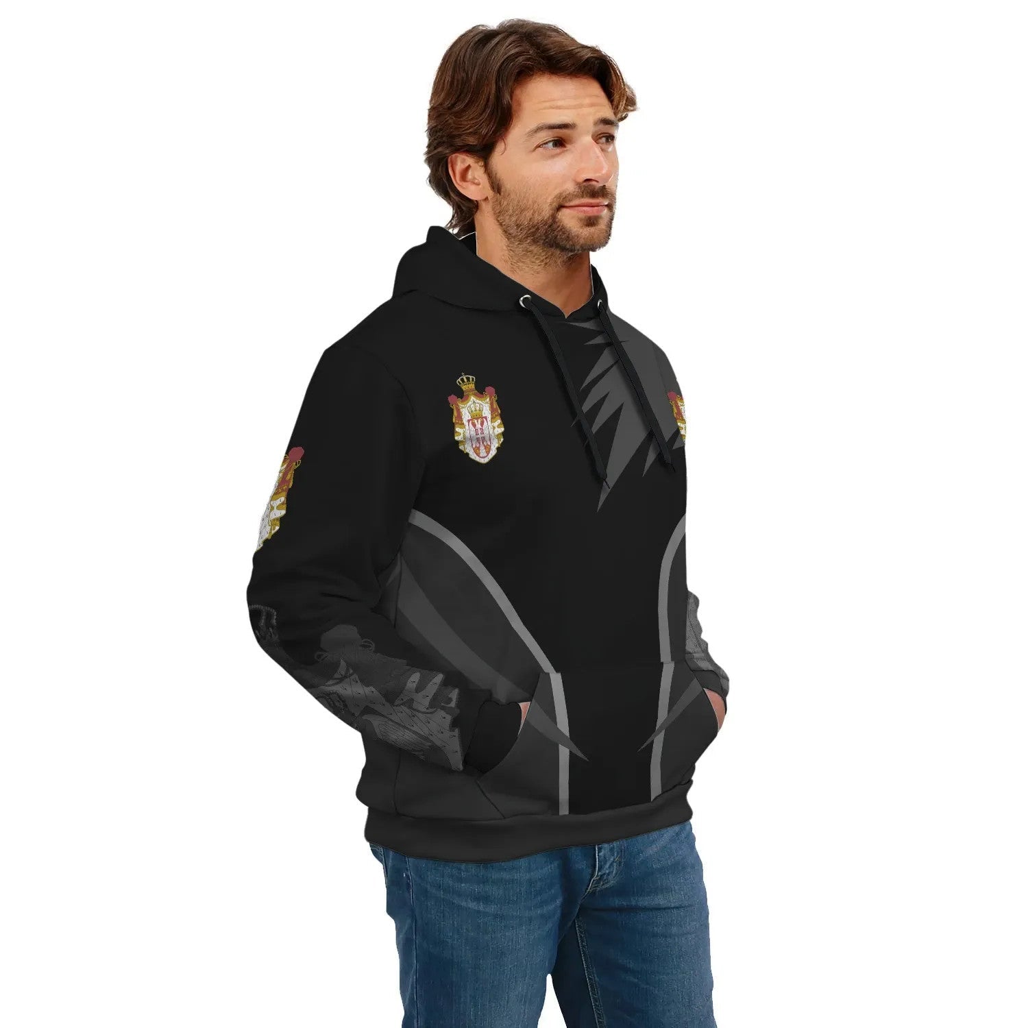 Serbia Hoodie Womens/Mens RLT7