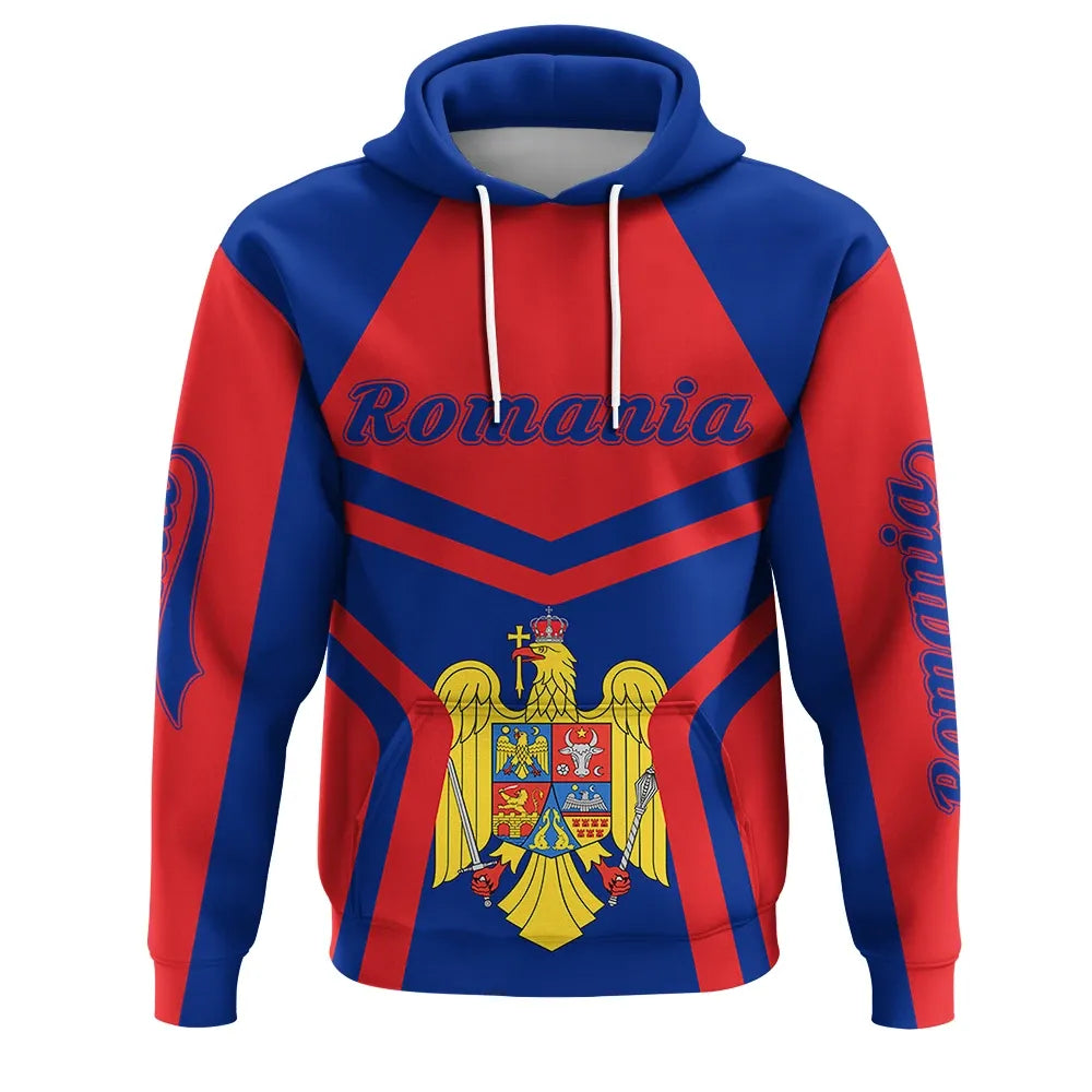 Romania Hoodie Coat Of Arms My Style RLT13