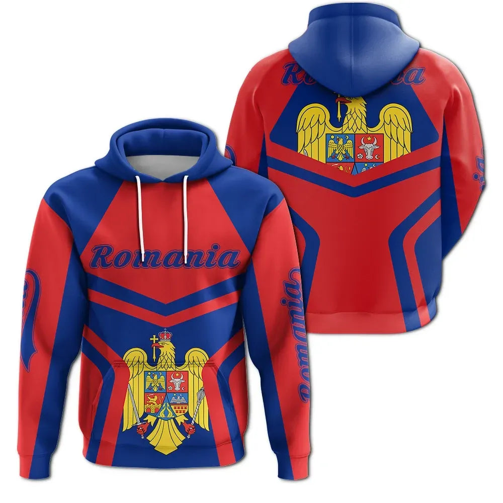 Romania Hoodie Coat Of Arms My Style RLT13