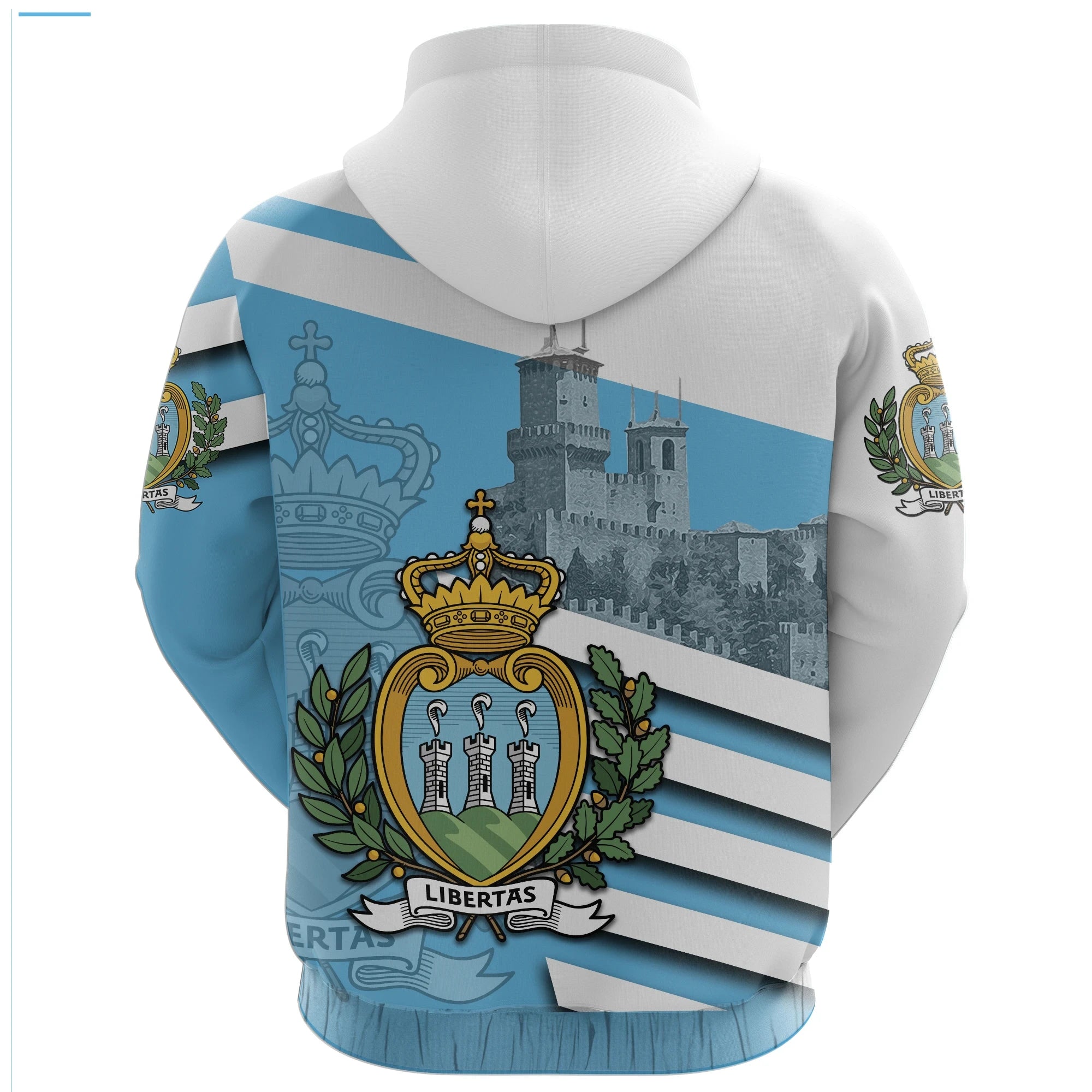 San Marino Hoodie Mount Titano RLT6