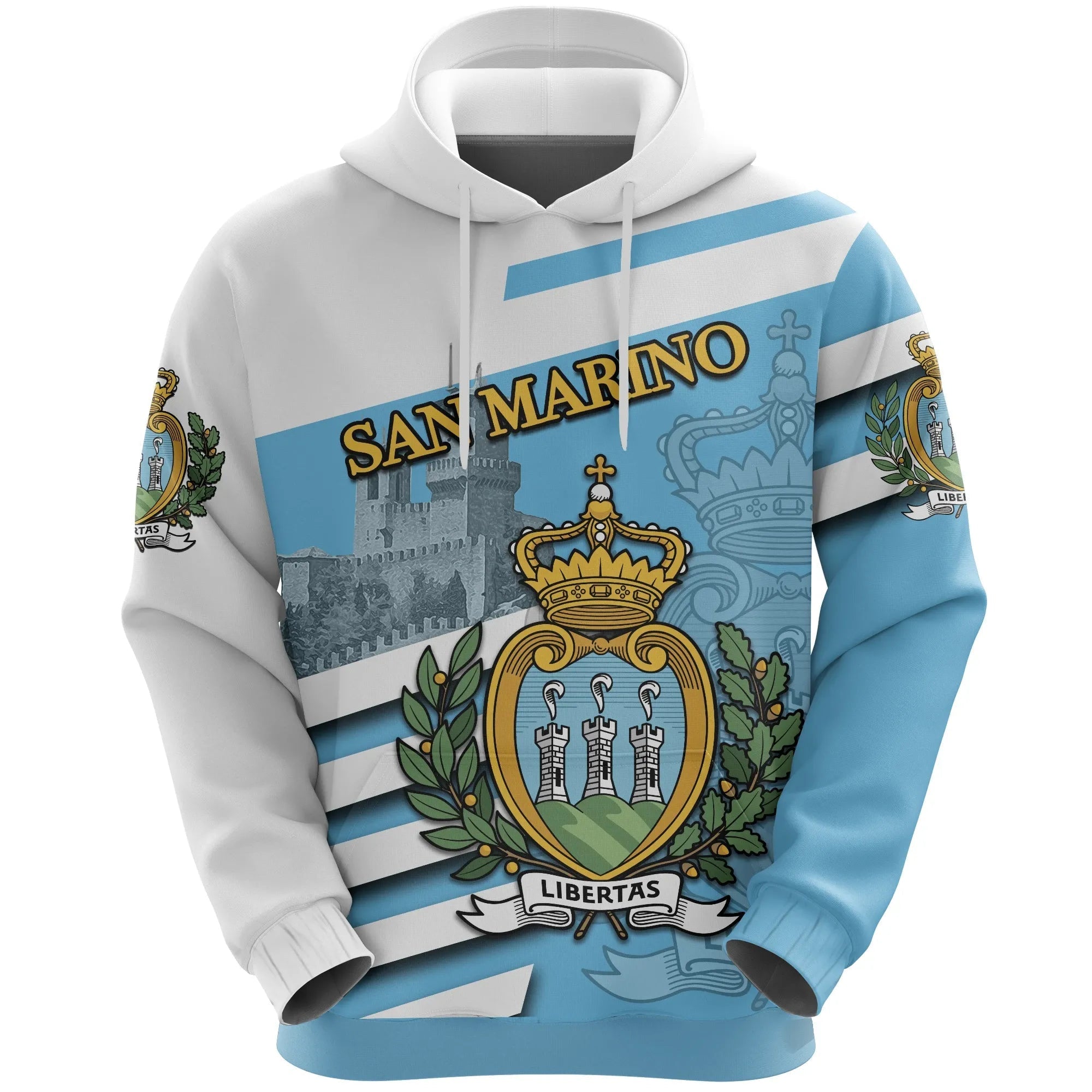 San Marino Hoodie Mount Titano RLT6