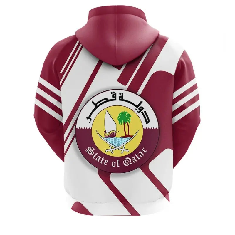 Qatar Hoodie Coat Of Arms Rockie RLT12