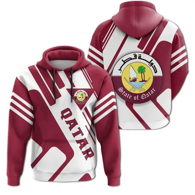 Qatar Hoodie Coat Of Arms Rockie RLT12