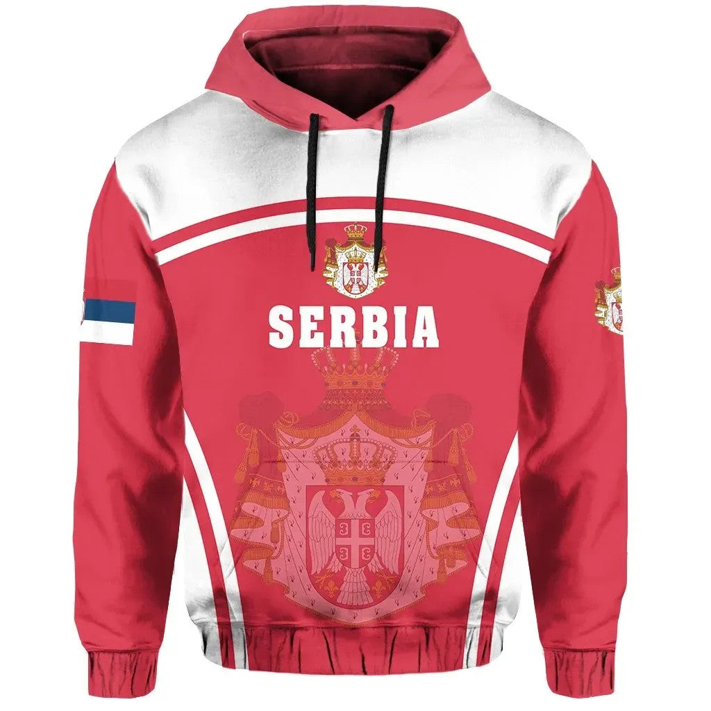Serbia Hoodie Sport Style RLT7