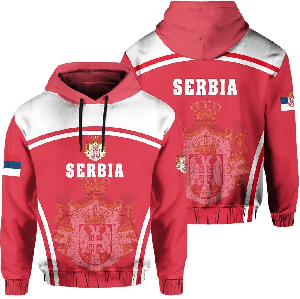 Serbia Hoodie Sport Style RLT7