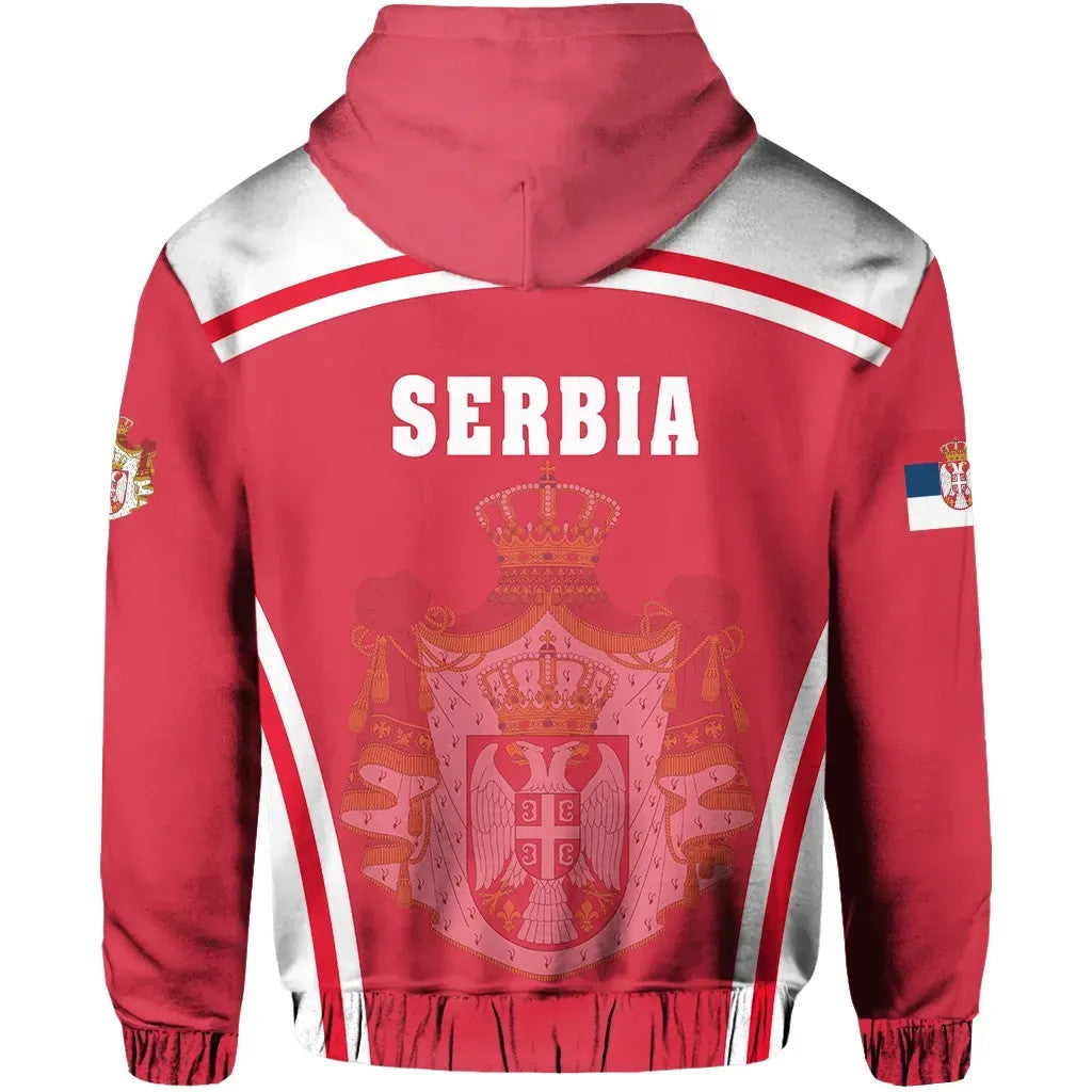 Serbia Hoodie Sport Style RLT7