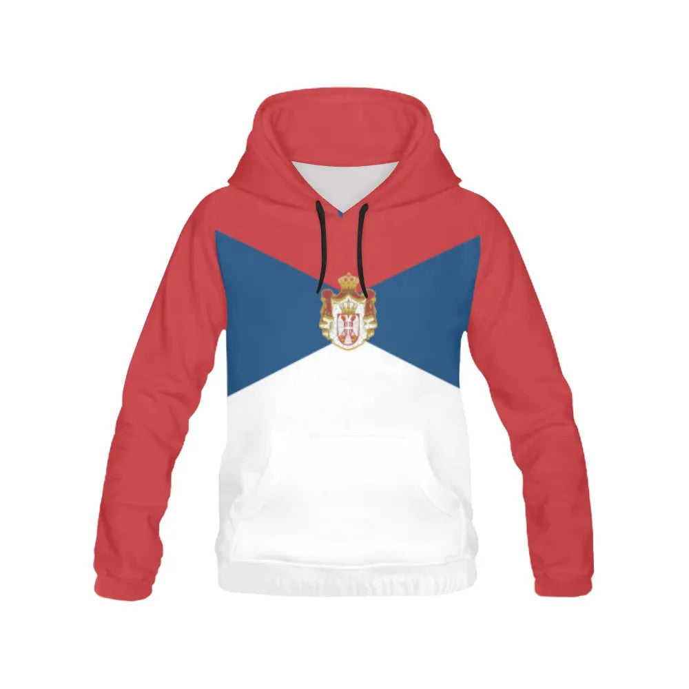 Serbia Hoodie Serbia Flag RLT7