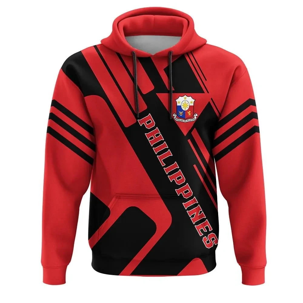 Philippines Hoodie Coat Of Arms Rockie RLT6
