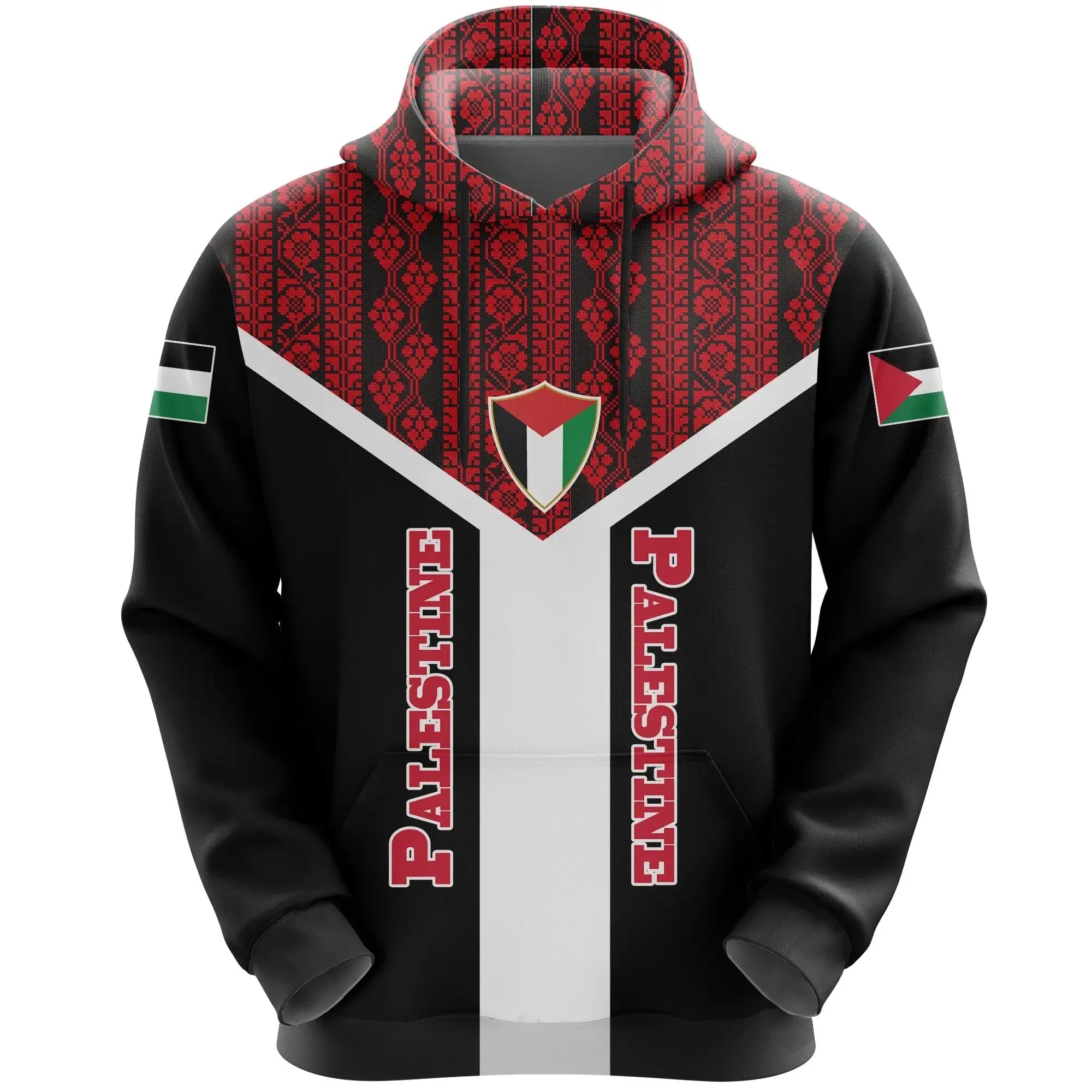 Palestine Hoodie Rising RLT13