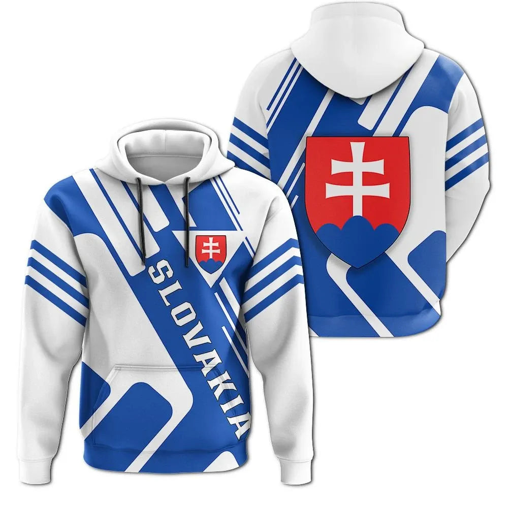 Slovakia Hoodie Coat Of Arms Rockie RLT13