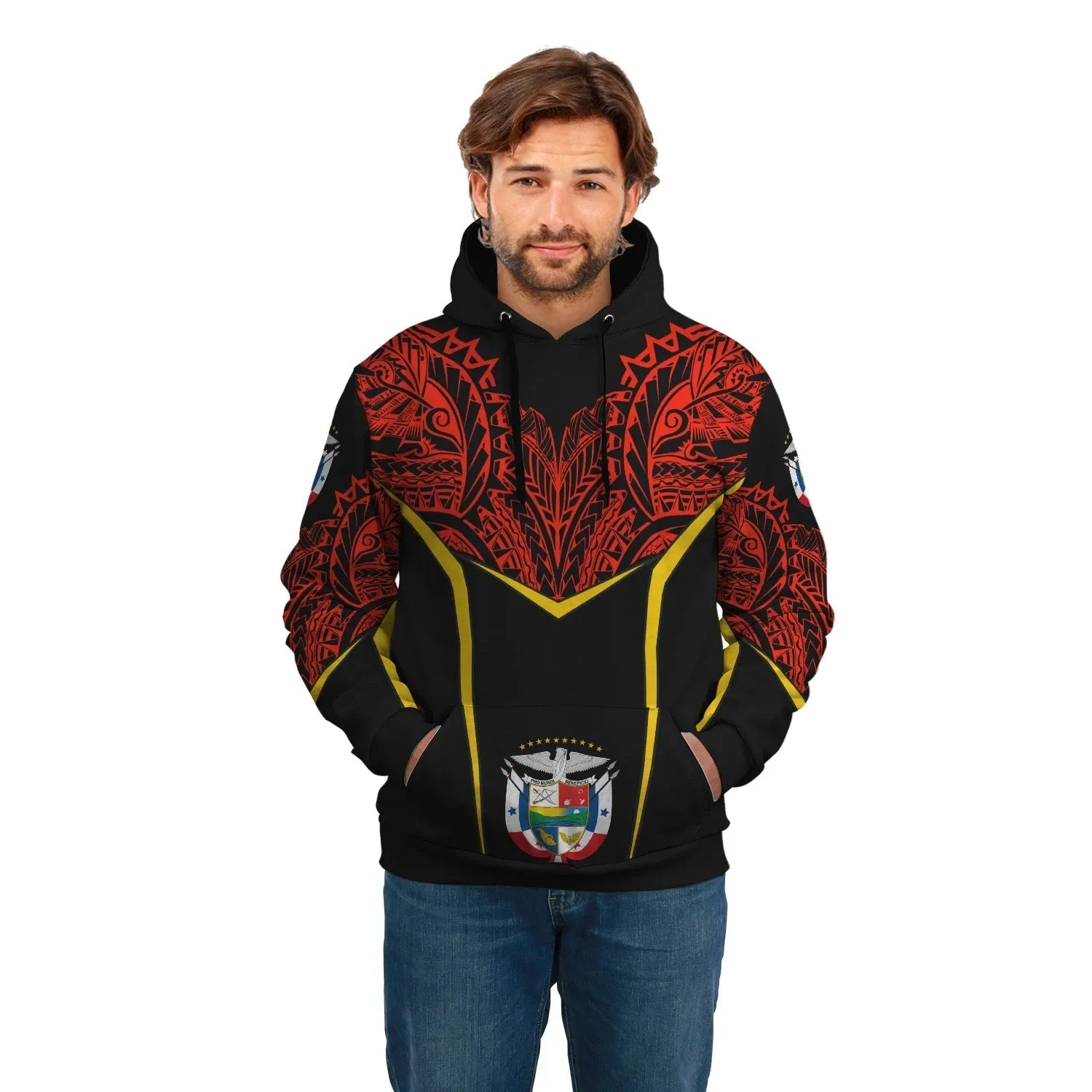 Panama Unisex Hoodie Tribal Style RLT13