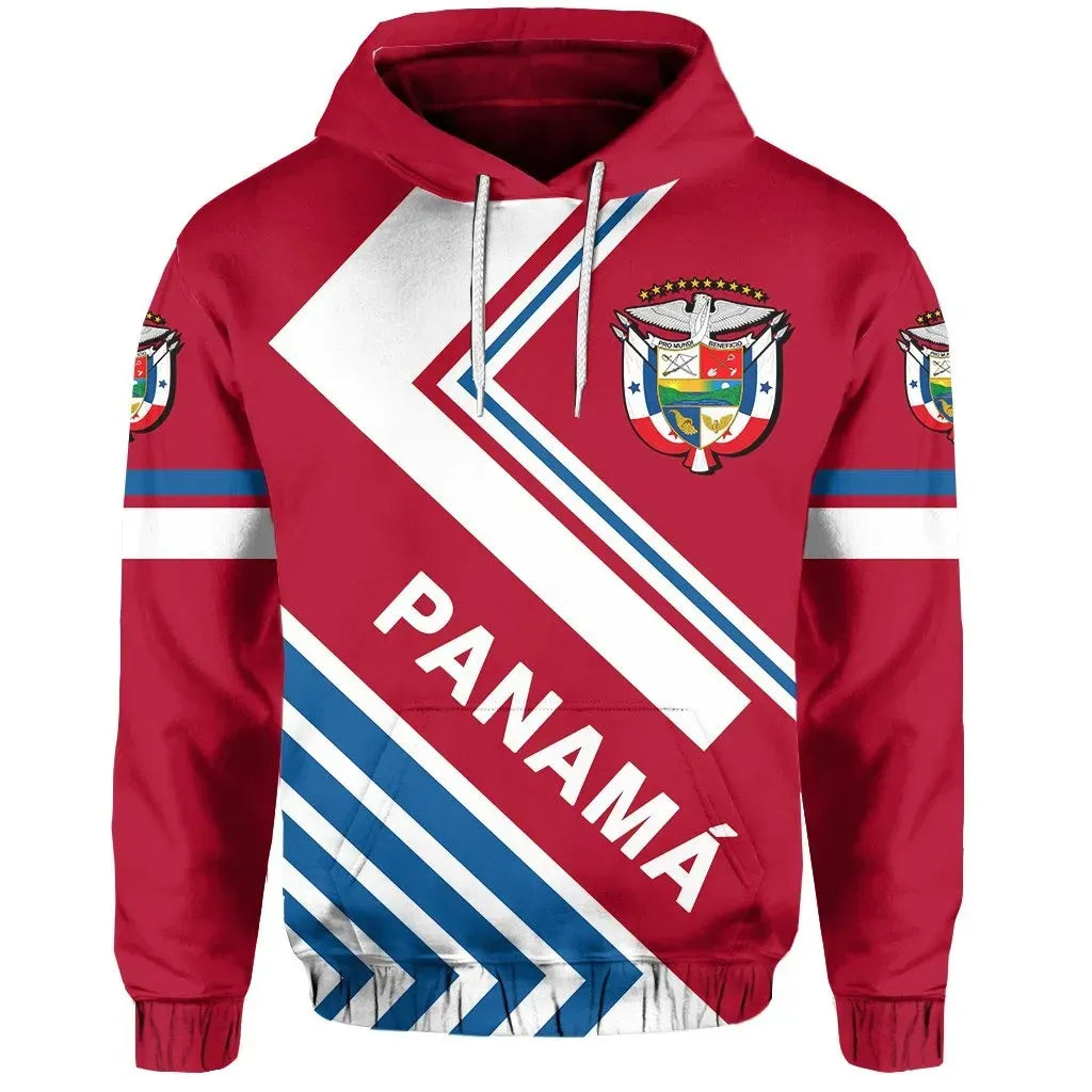 Panama Flag Hoodie America Nations RLT13
