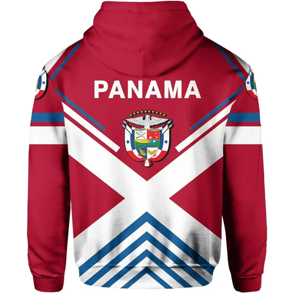 Panama Flag Hoodie America Nations RLT13