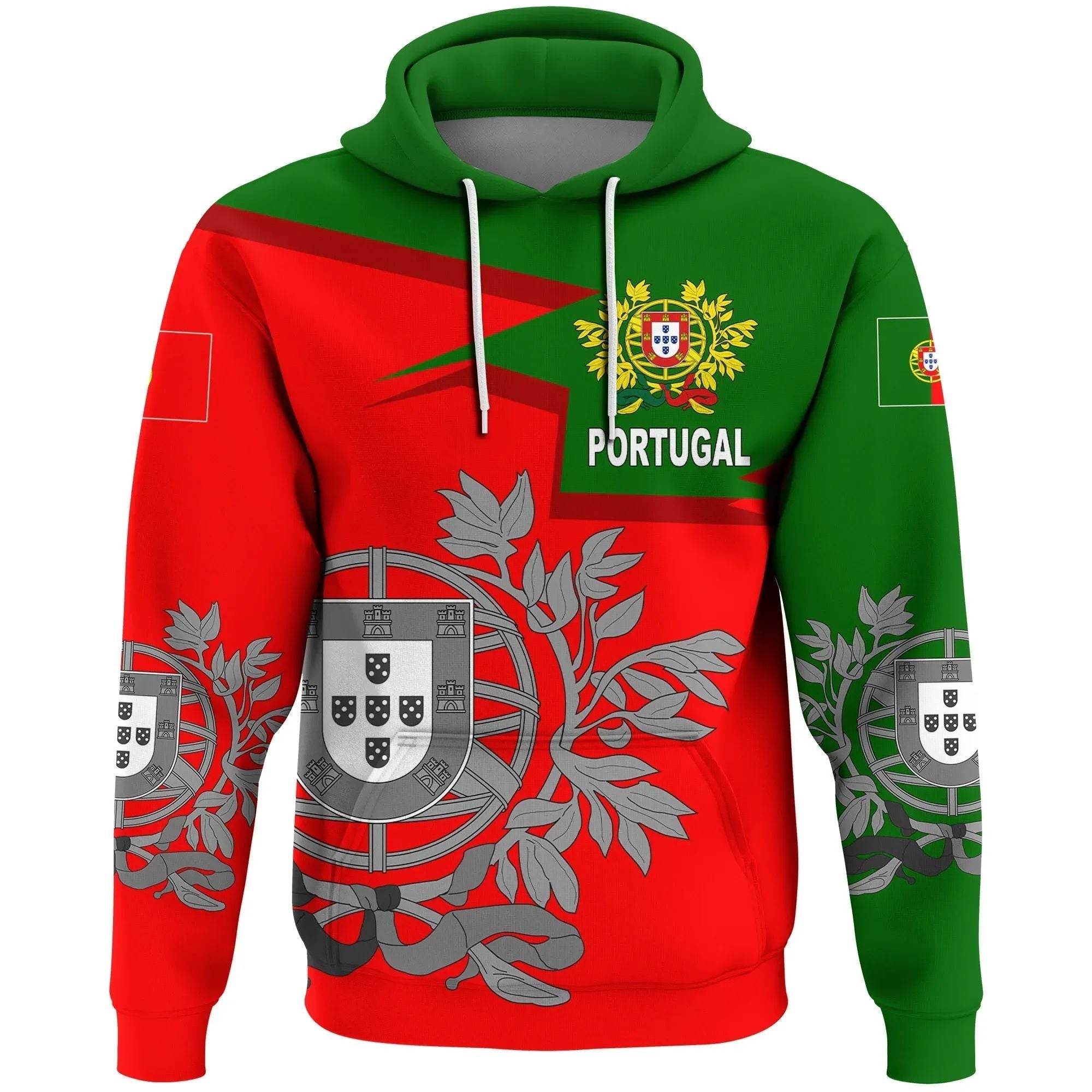 Portugal Hoodie Coat Of Arms New Style RLT7