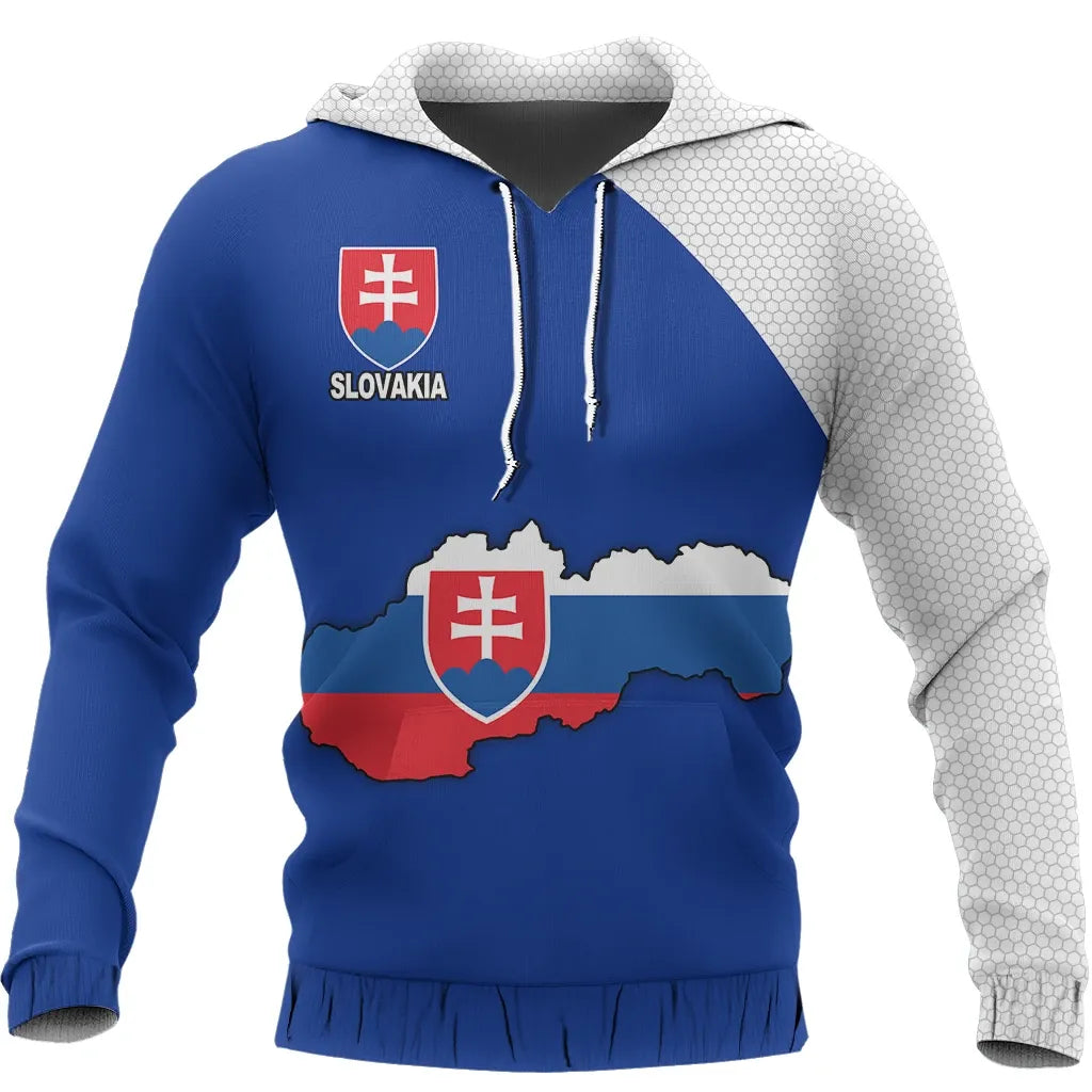 Slovakia Map Special Hoodie RLT13
