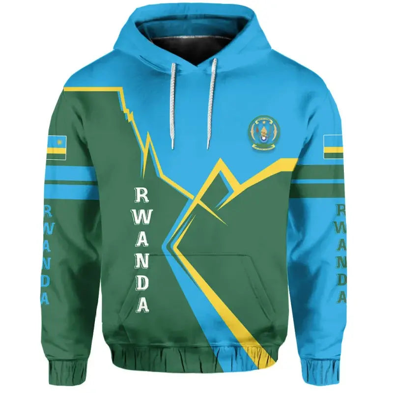 Rwanda Pullover Hoodie Lightning RLT12