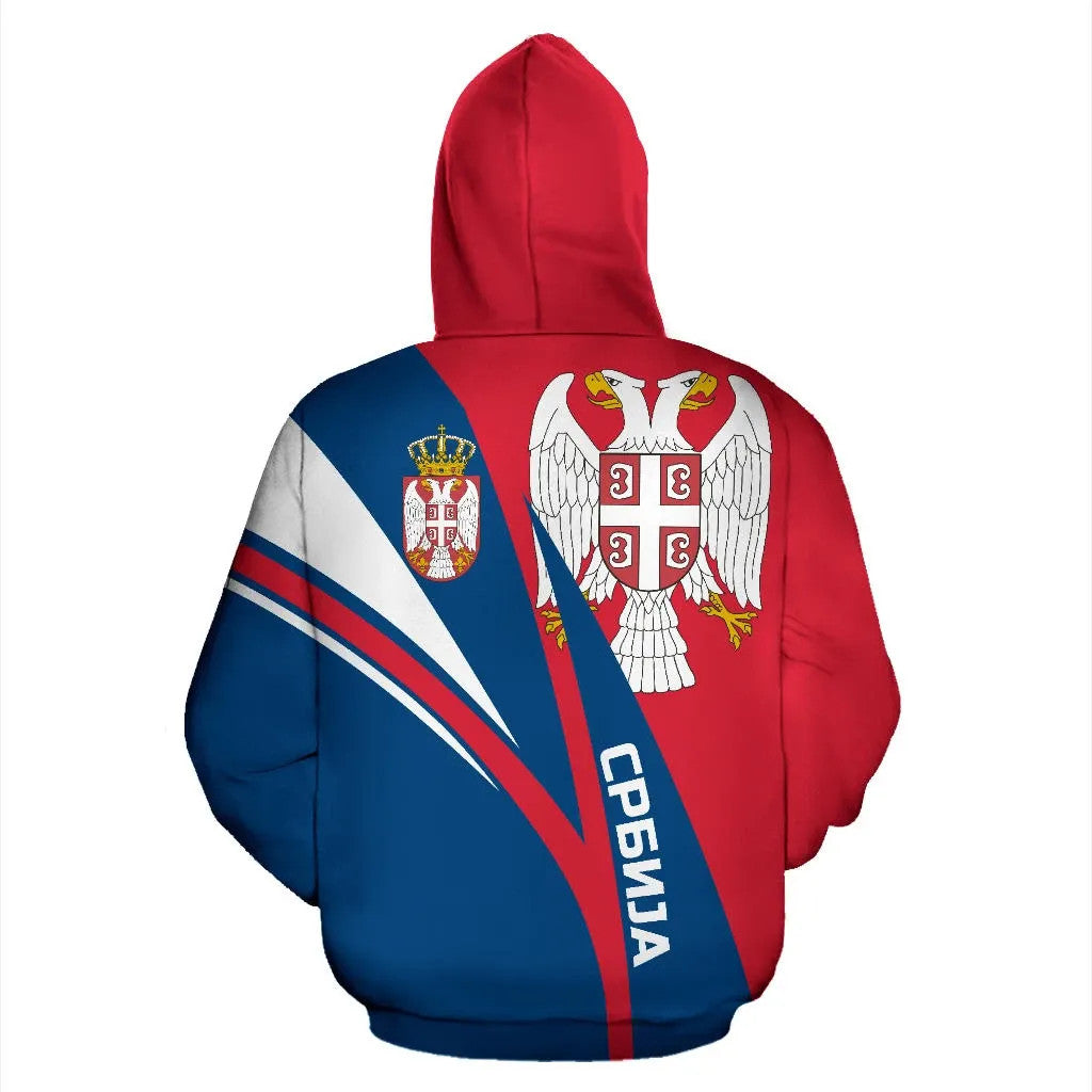 Serbia Sky Hoodie RLT7