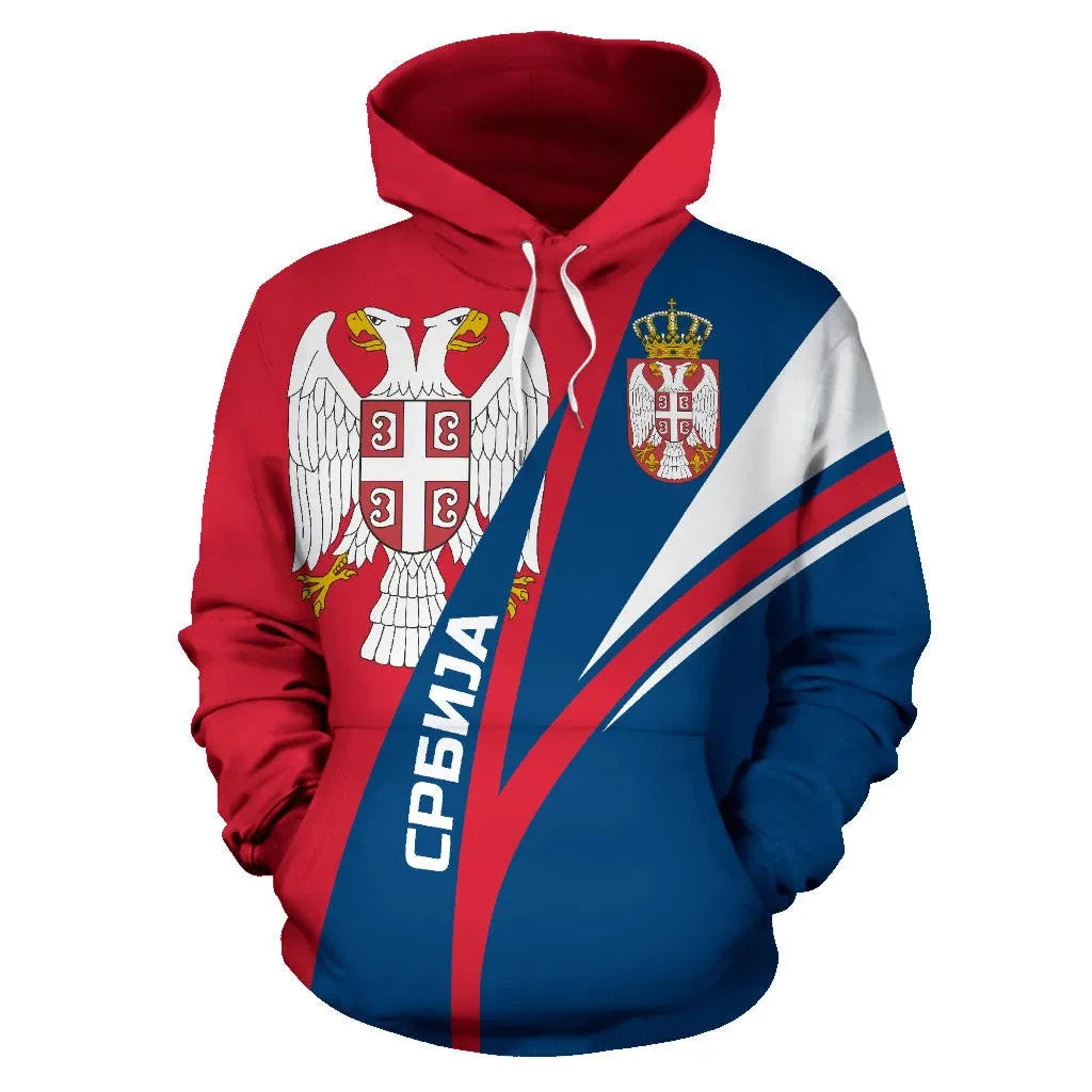 Serbia Sky Hoodie RLT7
