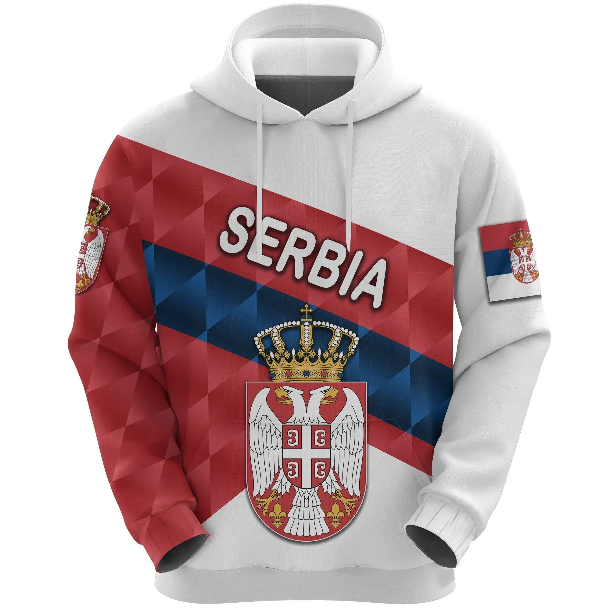 Serbia Hoodie Sporty Style RLT7