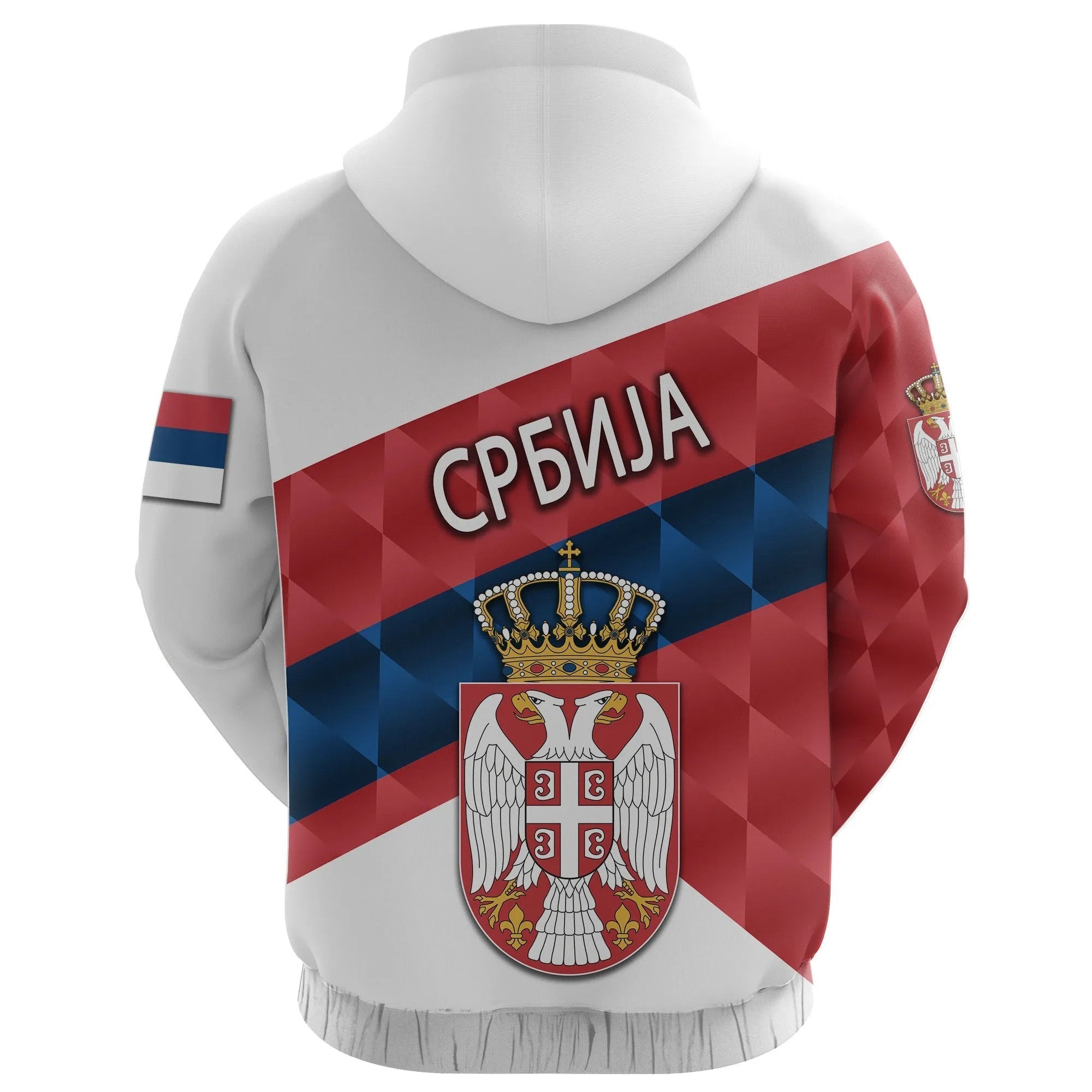 Serbia Hoodie Sporty Style RLT7