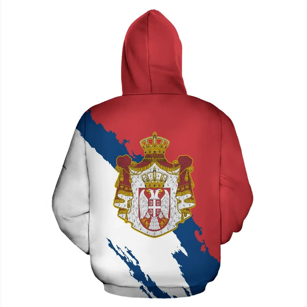 Serbia Hoodie Maltese Cross RLT7
