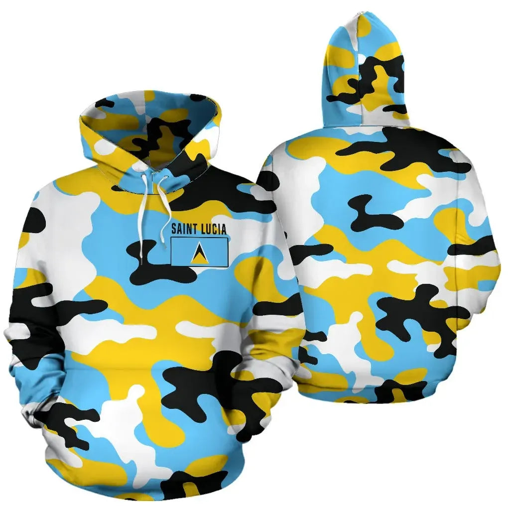 Saint Lucia Hoodie Camouflage RLT6