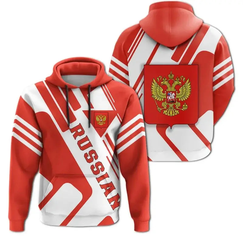 Russian Hoodie Coat Of Arms Rockie RLT12