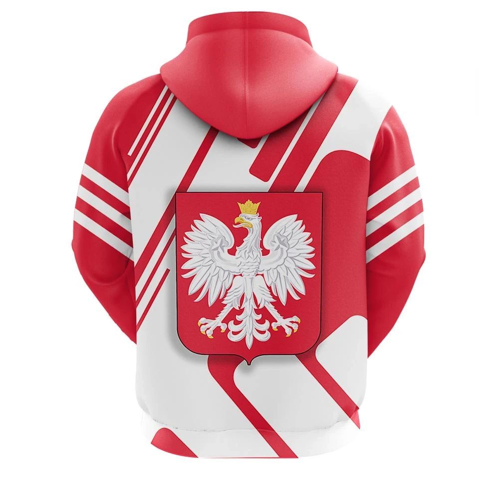 Poland Hoodie Coat Of Arms Rockie RLT7