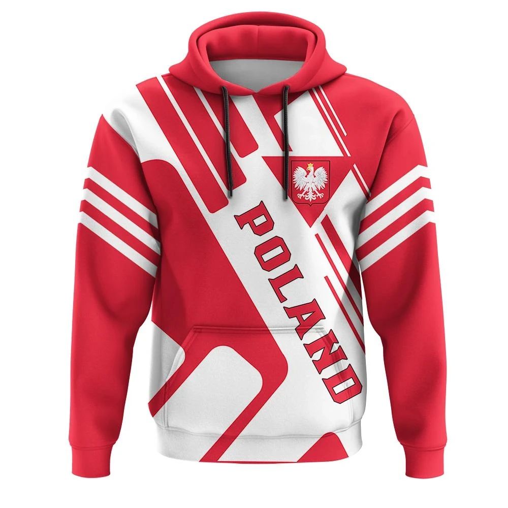 Poland Hoodie Coat Of Arms Rockie RLT7
