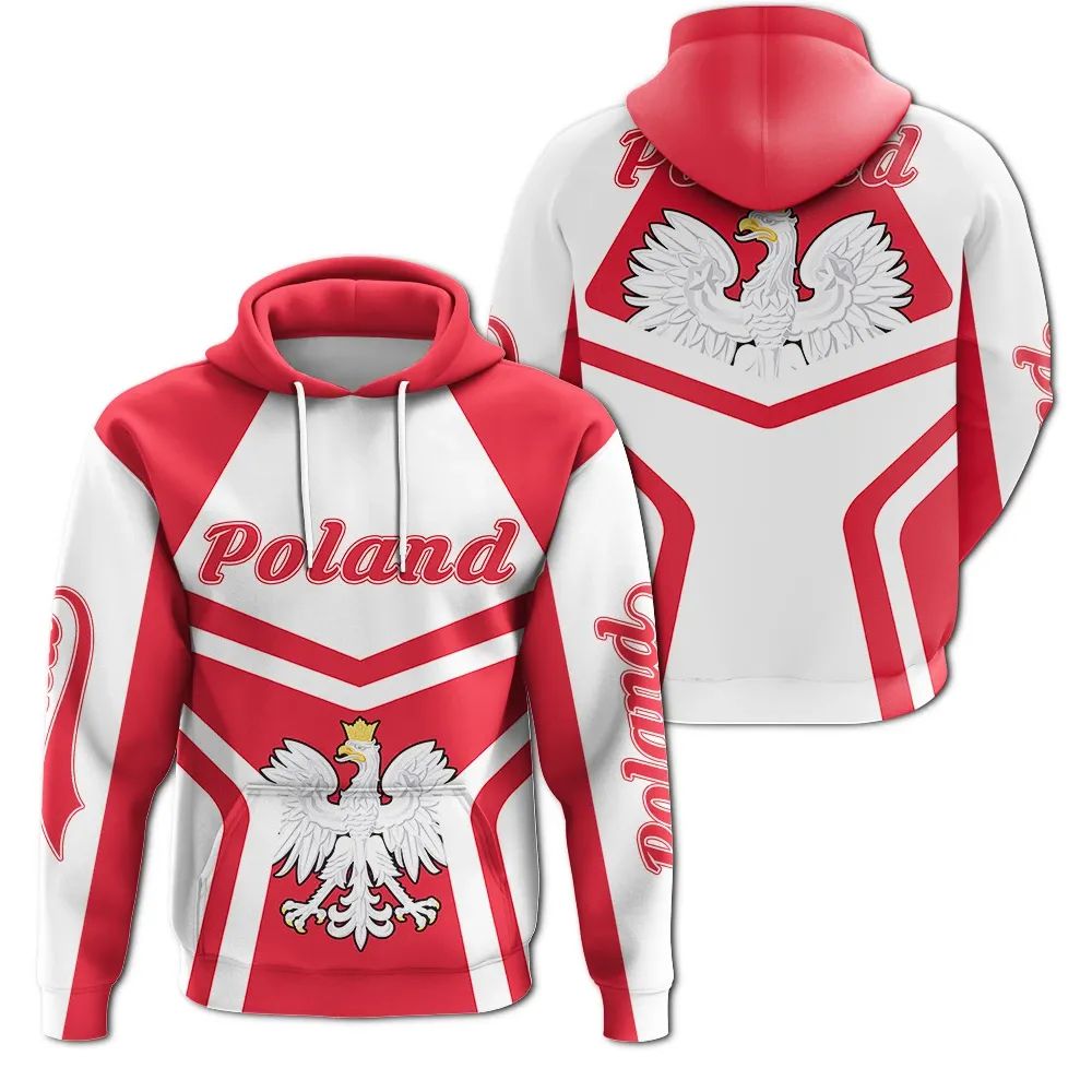 Poland Hoodie Coat Of Arms My Style RLT7