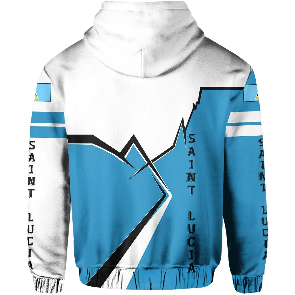 Saint Lucia Hoodie Lightning RLT6