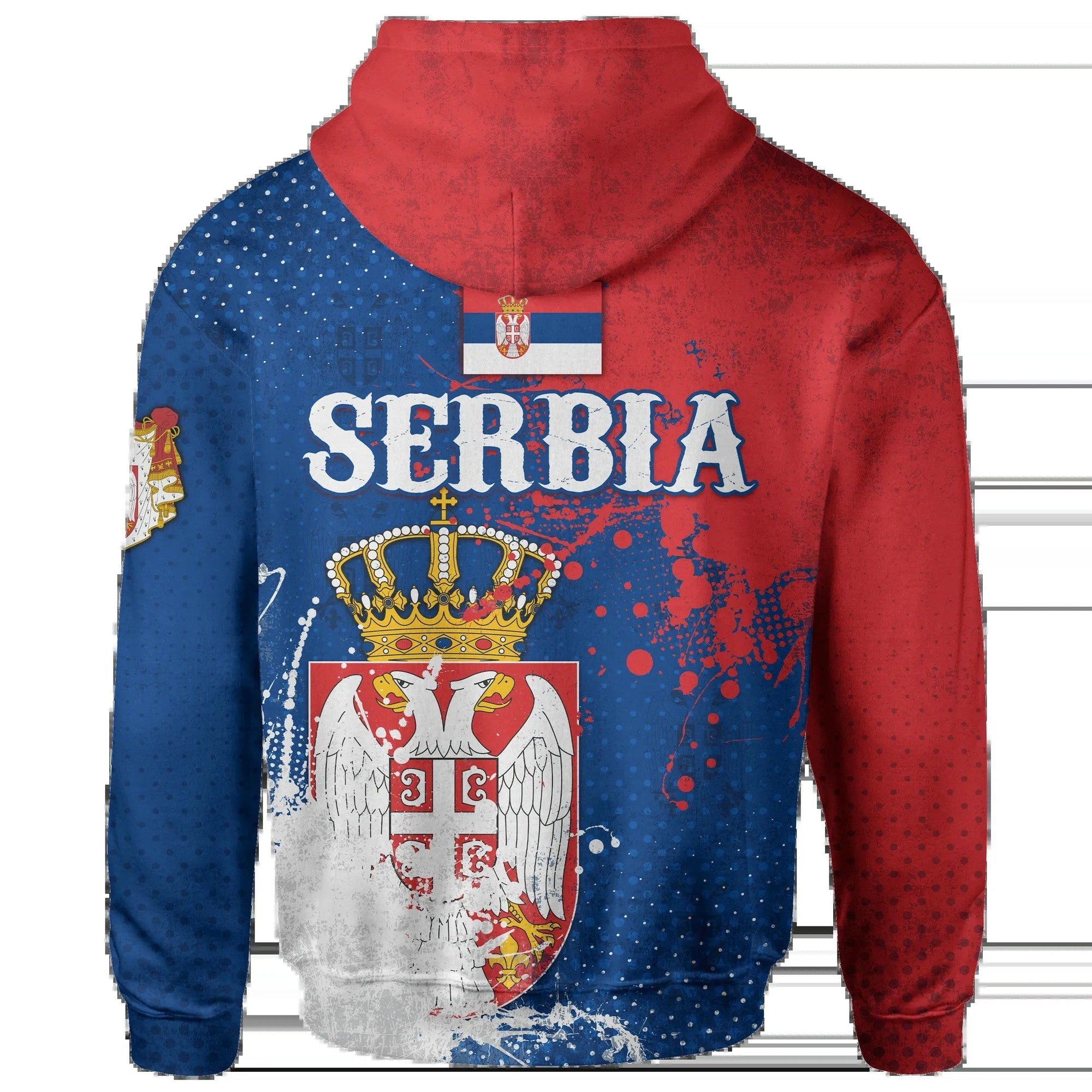 Serbia Hoodie The Great Serbia Original RLT7