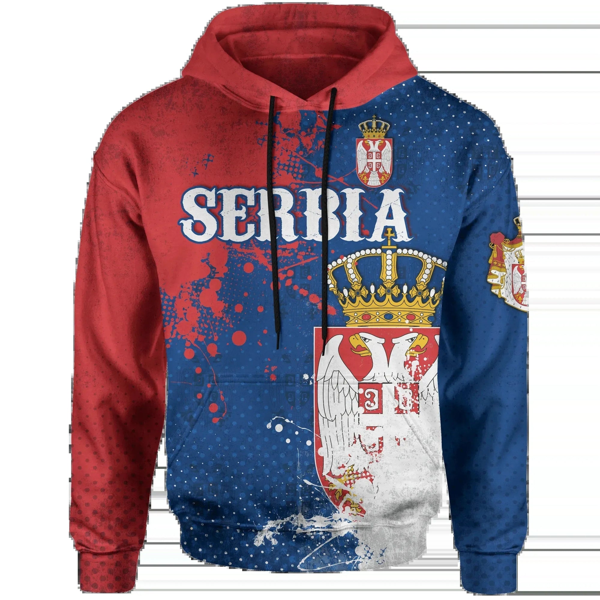 Serbia Hoodie The Great Serbia Original RLT7