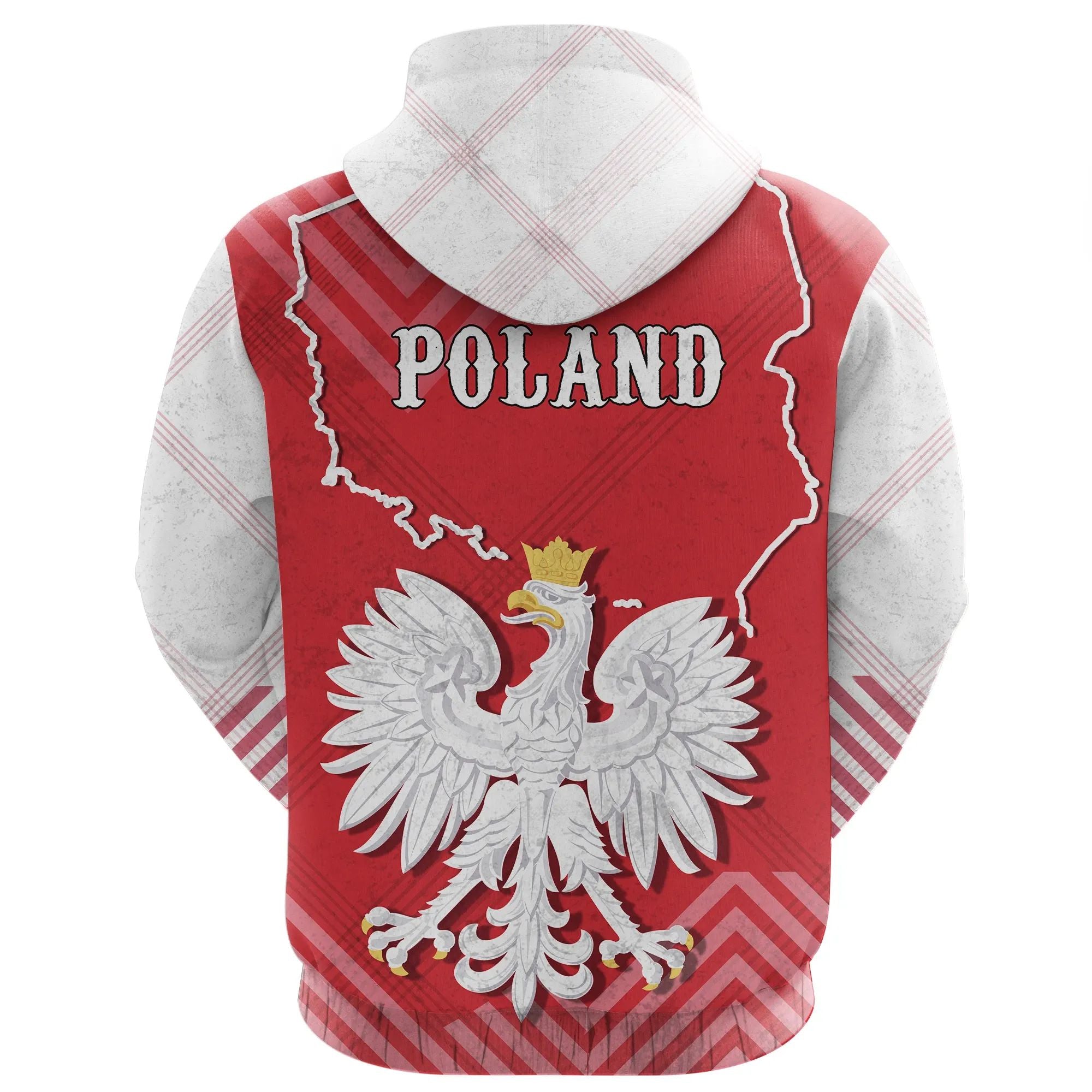 Poland Hoodie With Special Map RLT7