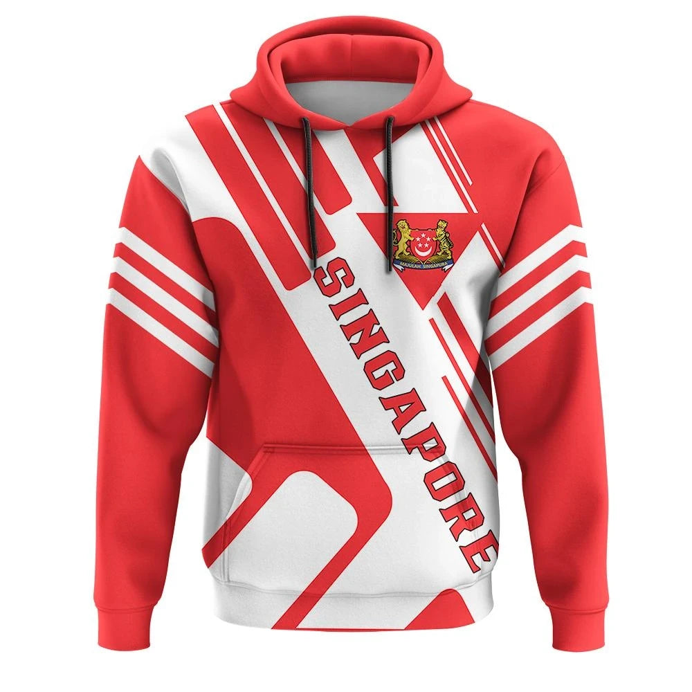Singapore Hoodie Coat Of Arms Rockie RLT13