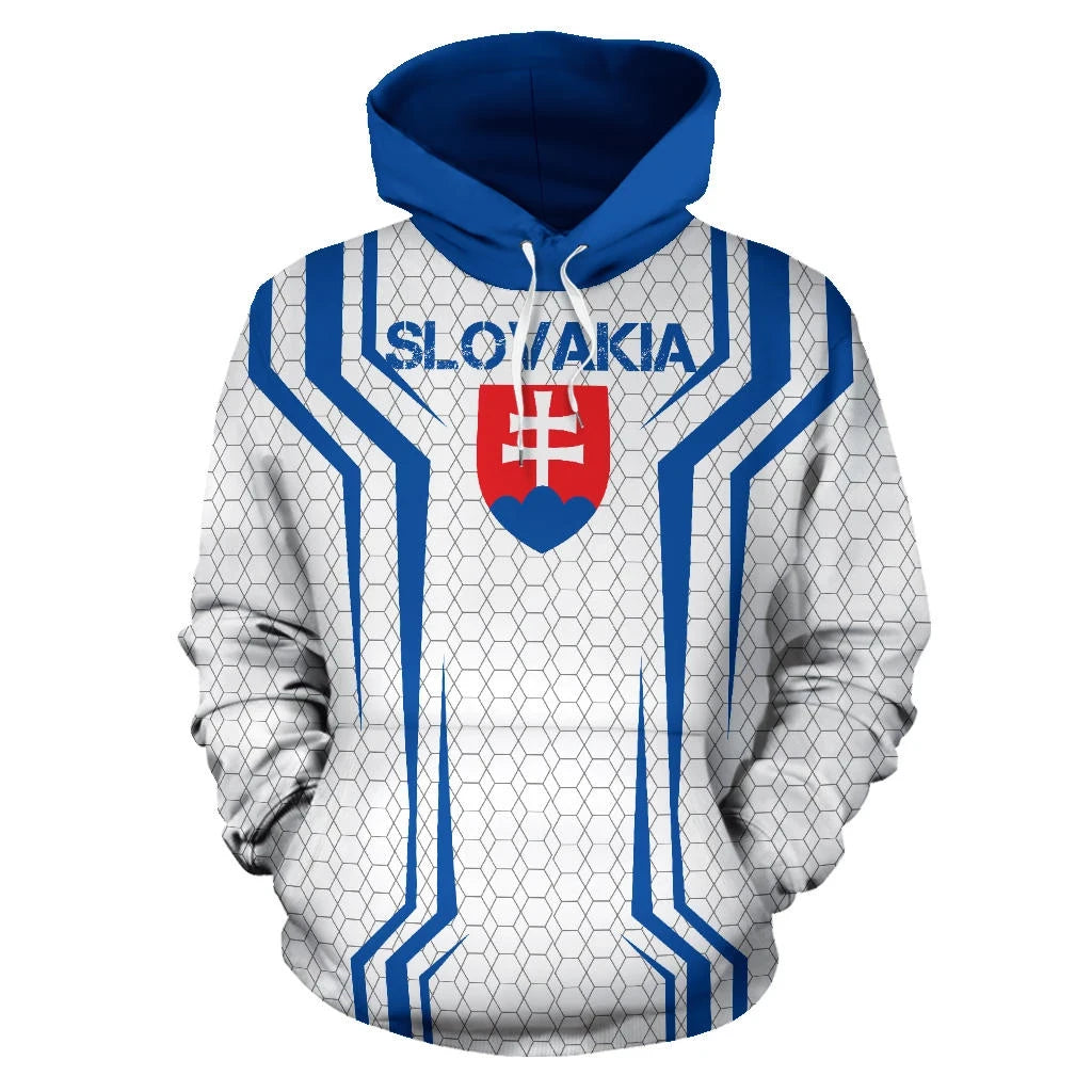 Slovakia Sport Edition Pullover Hoodie RLT13