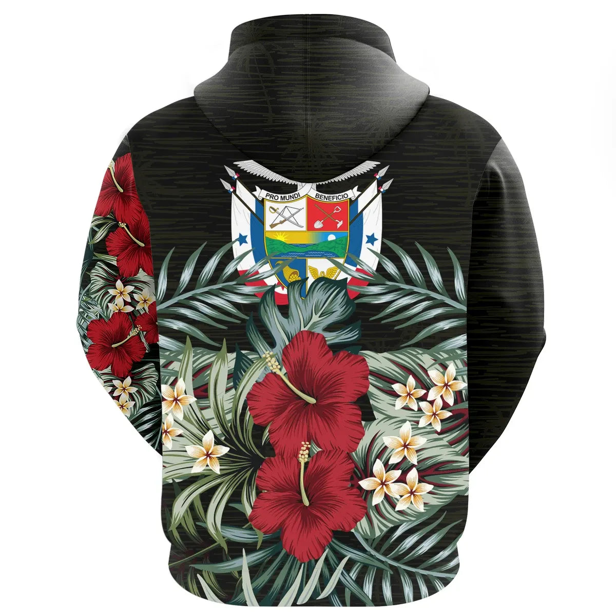 Panama Hoodie Hibiscus Men/Women RLT13